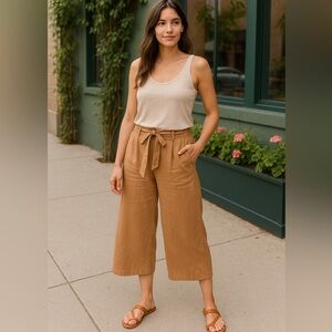 Amour Vert Frankie Femme‎ Fete Pant Wide-Leg Tencel Sustainable Made in USA
